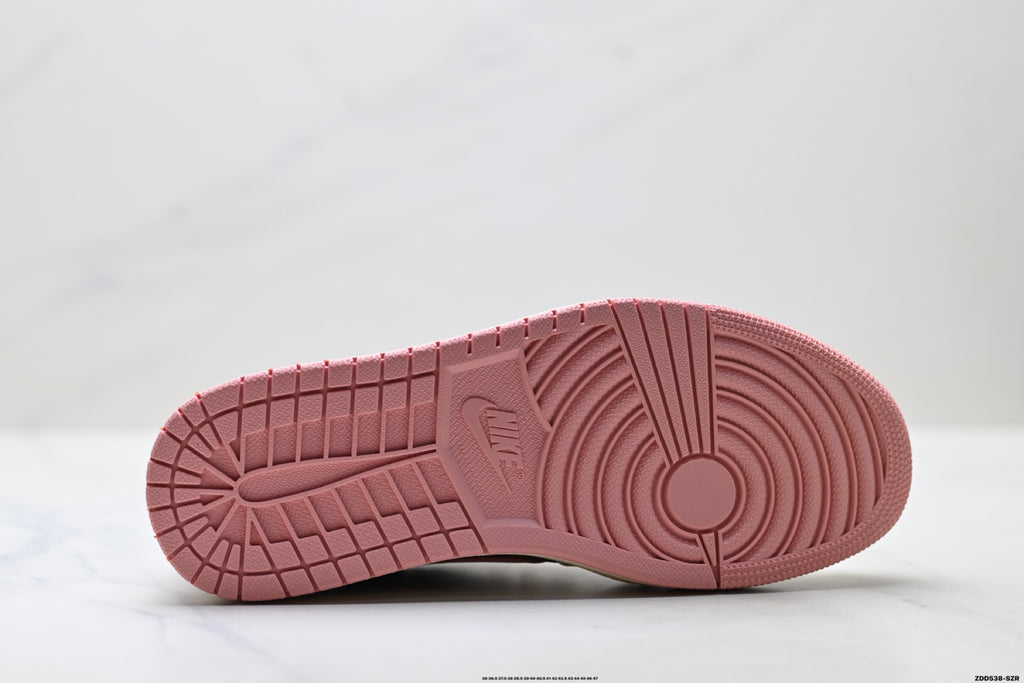 Nike Low-Top Sneakers White Pink Brown Unisex Style 29 detail view 9