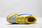 Nike Low-Top Sneakers Yellow Blue Unisex Style 31 detail view 3