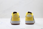 Nike Low-Top Sneakers Yellow Blue Unisex Style 31 detail view 7