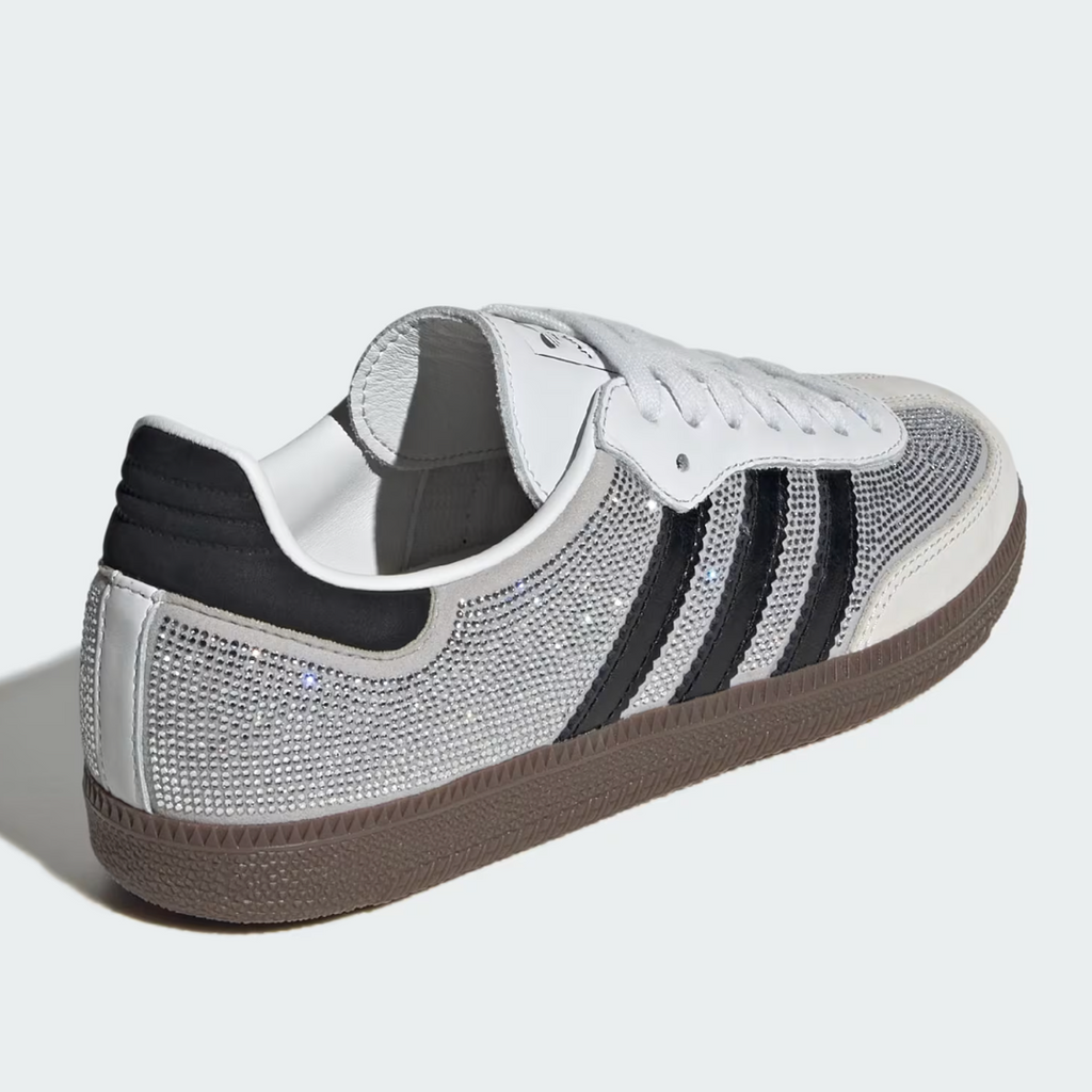 adidas Samba OG Rhinestone Crystal White Silver Women's product image 6