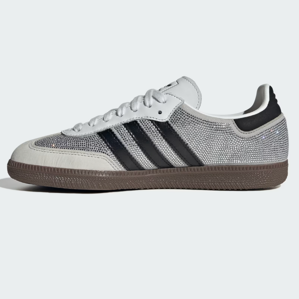 adidas Samba OG Rhinestone Crystal White Silver Women's product image 7