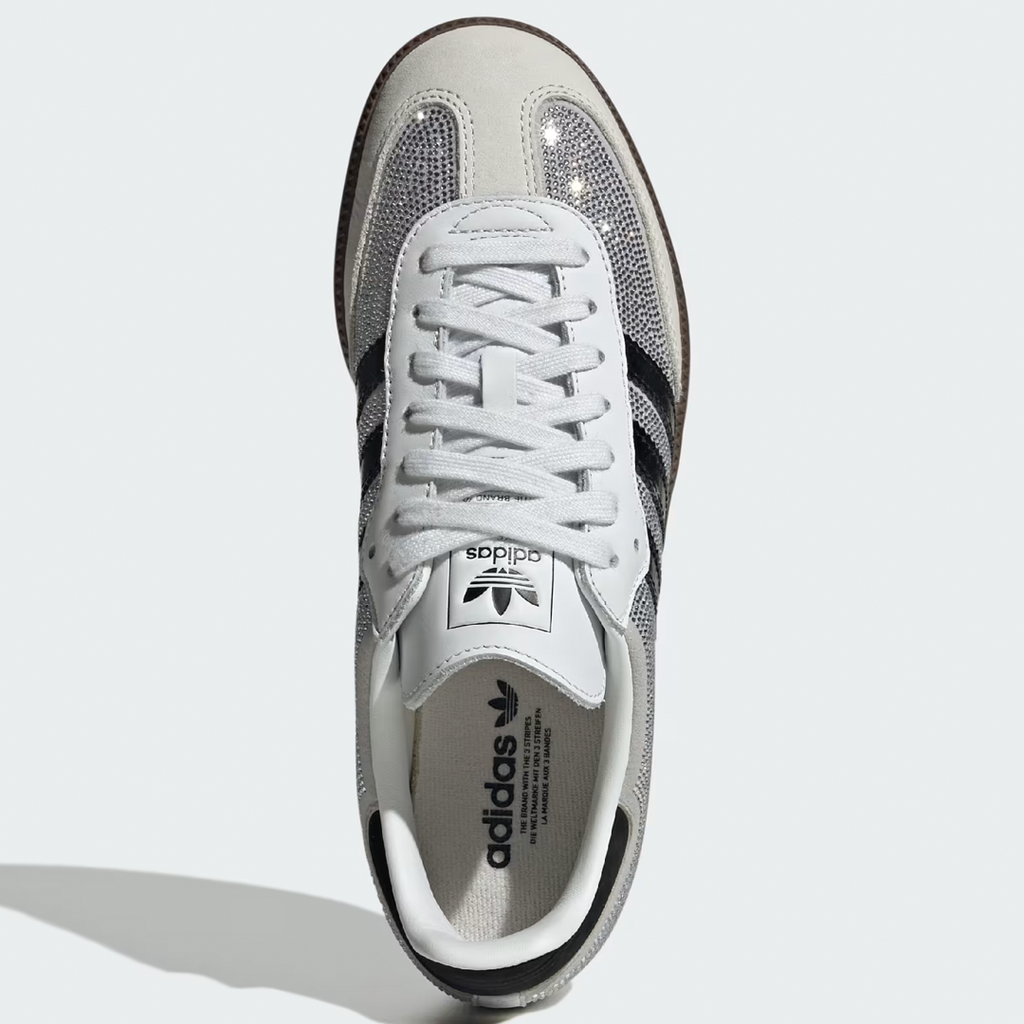 adidas Samba OG Rhinestone Crystal White Silver Women's product image 5